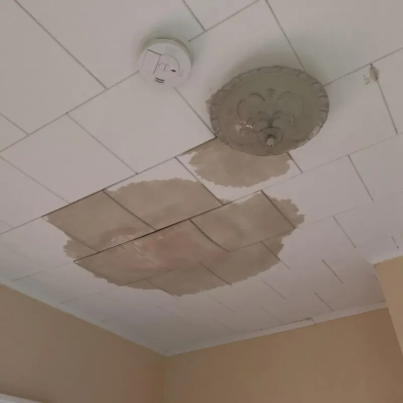 Ceiling Water Damage Repair in Addison, VT