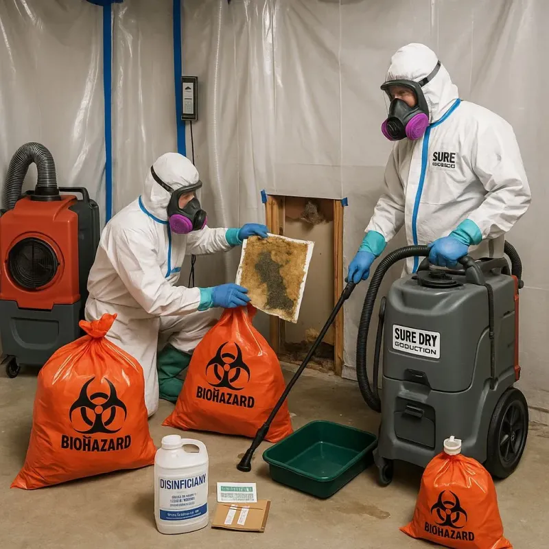 Contaminated Water Handling Protocols process in Addison, VT